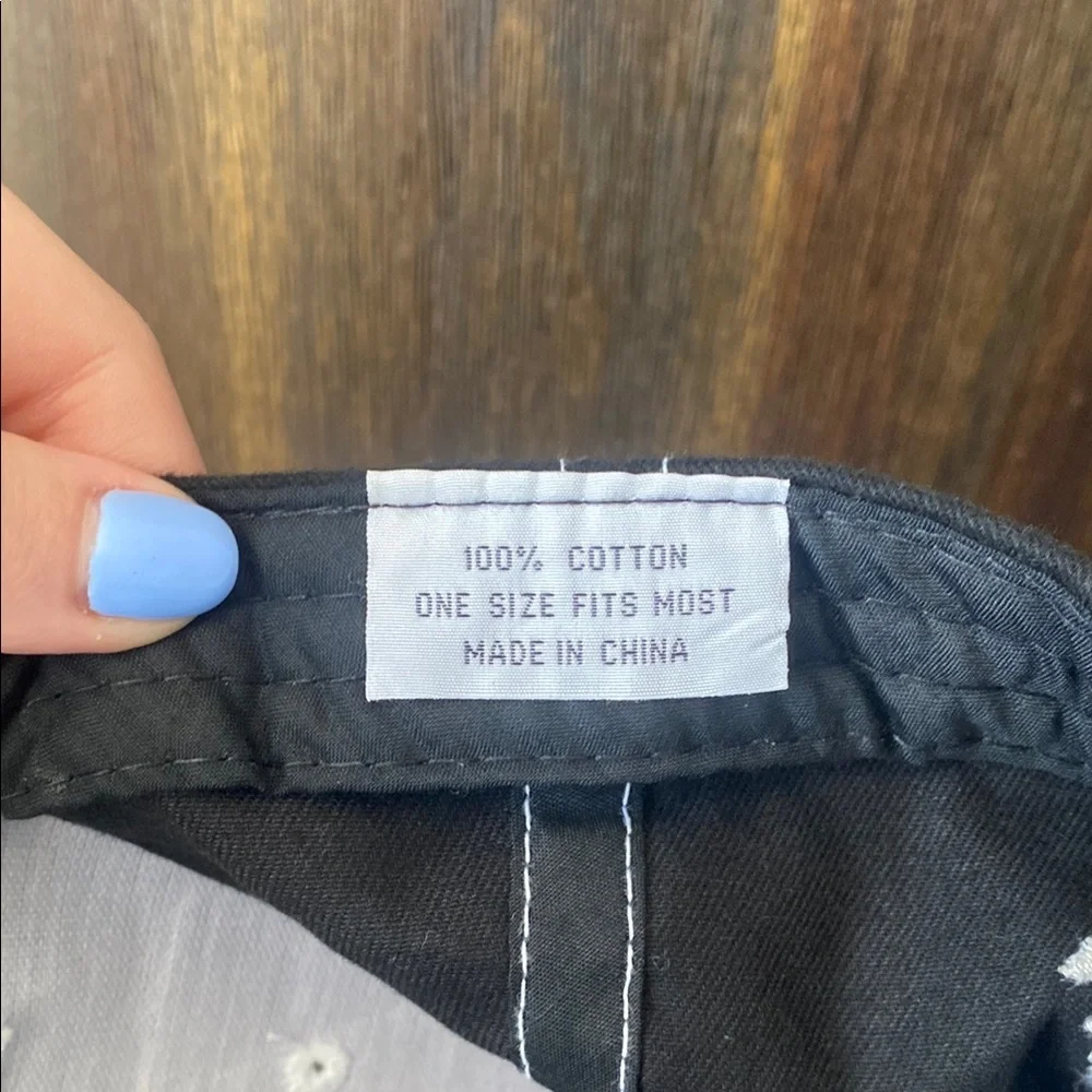 Kid Rock “American Bad Ass” Black Hat With White Stitching And Embroidered Logo - Picture 11 of 11